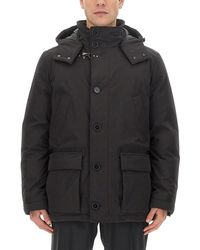 Fay - Technical Fabric Caban - Lyst