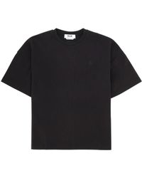 MSGM - Solid Crew Neck T-Shirt - Lyst