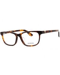 Guess - Sleek Rectangular Eyeglasses - Lyst