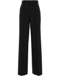 Gucci - Pinstriped Wool Trousers - Lyst