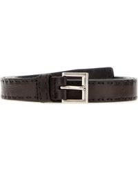 Prada - Nappa Leather Belt - Lyst