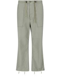 Needles - String Fatigue Straight Cotton Trousers - Lyst