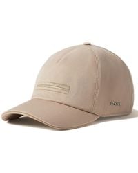 ZEGNA - Motorin Microfiber Baseball Cap - Lyst