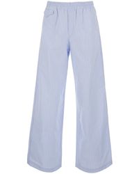 A.P.C. - Lou Pants Light With Front Pockets And Cotton Elastic - Lyst
