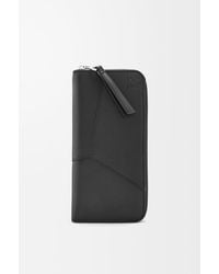 Loewe - Puzzle Edge Zip-Around Open Wallet Pouch - Lyst