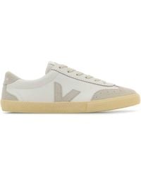 Veja - White Leather Volley O.t. Sneakers - Lyst