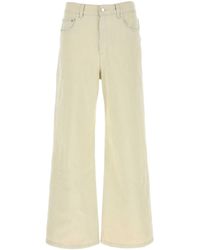 A.P.C. - Ivory Denim Clyde Jeans - Lyst