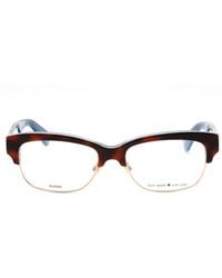 Kate Spade - Shantal Rectangular Eyeglasses - Lyst