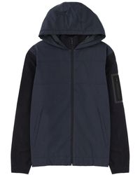 BOSS - Hooded Zip Jacket - Lyst