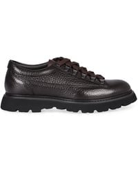 Doucal's - Leather Lace-Up Shoes - Lyst