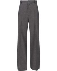 Phoebe Philo - Tailored 100% Wool Trousers - Lyst
