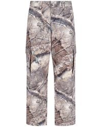 Represent - Mid-Rise Camo Pants With-Pocket Design - Lyst