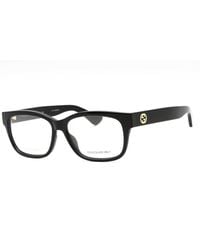 Gucci - Rectangular Eyeglasses - Lyst