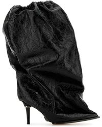 McQueen - Leather Heeled Boots - Lyst