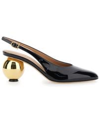 Ferragamo - 'Tessie' Slingback Pumps With Spherical Heel - Lyst