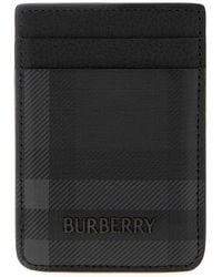 Burberry - A:Ms Magnetic Card Case Bin:177382:C3331 - Lyst