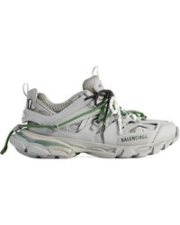 Balenciaga - Track Trail Laces Panelled Low-Top Sneaker - Lyst