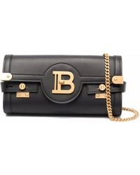 Balmain - Elegant Mini Handbag With Removable Chain Strap - Lyst