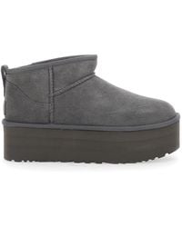 UGG - Ultra Mini Classic - Boots With Plateau - Lyst