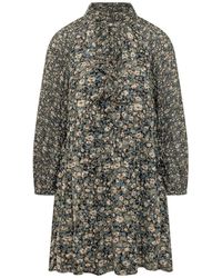 Ba&sh - Kimia Button-Front Mini Shirt Dress - Lyst