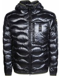 Blauer - Wave Quilted Puffer Jacket For - Lyst