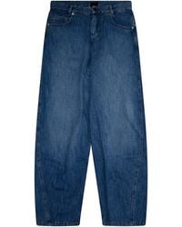 Givenchy - Logo-Embroidered Straight-Leg Jeans - Lyst