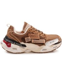 DSquared² - Sneaker With Layered Inserts And Maxi Sole - Lyst