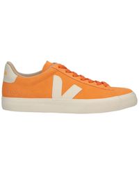 Veja - Suede Sneakers With Recycled Lining And Amazonian Rubber Outsole - Lyst