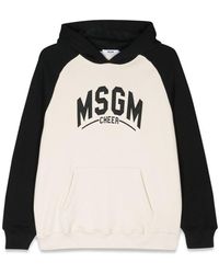 MSGM - Raglan Hoodie Boy - Lyst