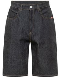 AMISH - Classic Bermuda Shorts With Pocket And Button Closure - Lyst