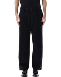 Universal Works - Organic Cotton Wide-Leg Trousers - Lyst