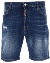 DSquared² - Distressed Shorts - Lyst