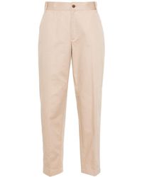 Maison Kitsuné - Cotton Gabardine Chino Pants - Lyst