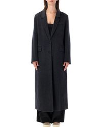 Isabel Marant - Long Single-Breasted Wool-Blend Coat - Lyst