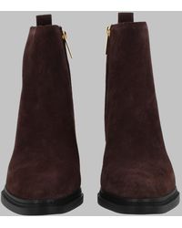 MICHAEL Michael Kors - Suede Ankle Boots, 3.8 Cm Heel - Lyst