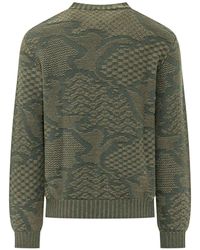 Etro - Ribbed Knit Crewneck Sweater - Lyst