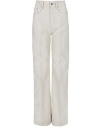 A.P.C. - Straight High Rise Jeans - Lyst