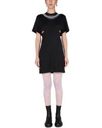 Givenchy - Chain Accent Crewneck Short Sleeve Dress - Lyst