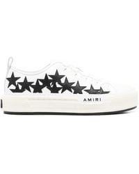 Amiri - Stars Court Canvas Sneakers - Lyst