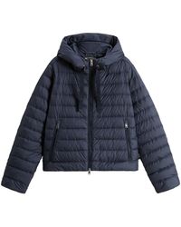 Woolrich - Lightweight Hooded Down Jacket - Lyst