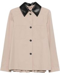 Sportmax - Rainwear With Contrasting Collar - Lyst