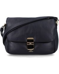 A.P.C. - A. P.C. Cowhide Leather Mini Bag For - Lyst