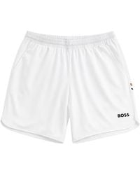 BOSS - Shorts Con Logo - Lyst
