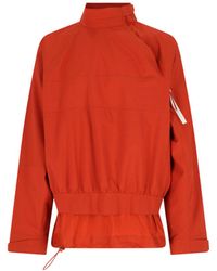 Lacoste - Technical Taffeta Popover Logo Jacket - Lyst