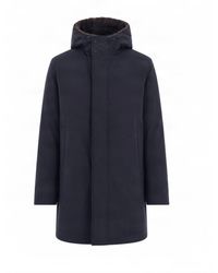 Herno - Hooded Long Parka Coat - Lyst