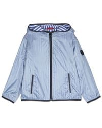 Fay - Zipper And Hood Jacket - Lyst