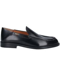 Tod's - Calf Leather Flap Ballet Flats - Lyst