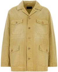 Prada - Cotton Jacket - Lyst