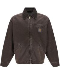 Carhartt - Jacket Og Detroit Tobacco Destroy Wash - Lyst