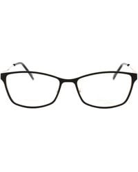Emozioni - Sleek Rectangular Eyeglasses For - Lyst